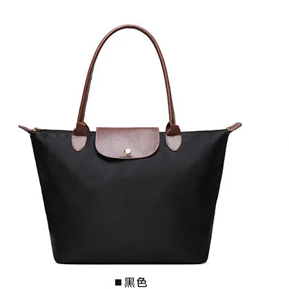 2019 Berühmte Marken Damen Taschen Schultertasche Handtasche Wasserdicht Nylon Leder Strandtasche Designer Faltbare Tragetasche Bolsa Sac Feminina Fashion Nova Taschen