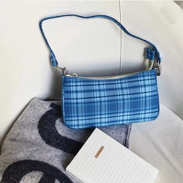 2020 Bestseller Vintage Retro Taschen Designer Damenhandtaschen Französisch karierte rote Tasche elegante kleine Bolsa Feminina Umhängetaschen Fashion Nova Taschen