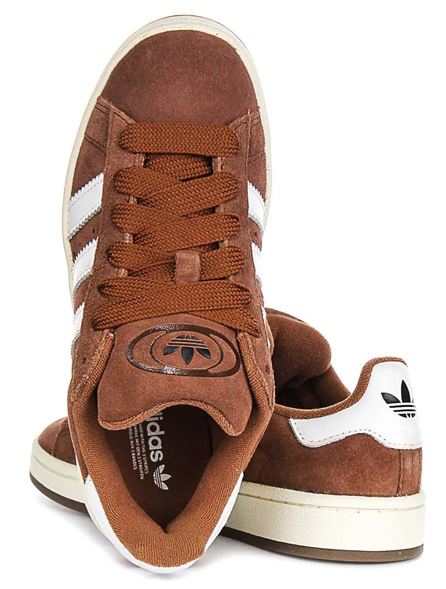 Adidas Campus 00S in Braun Weiß für Damenschuhe Adidas