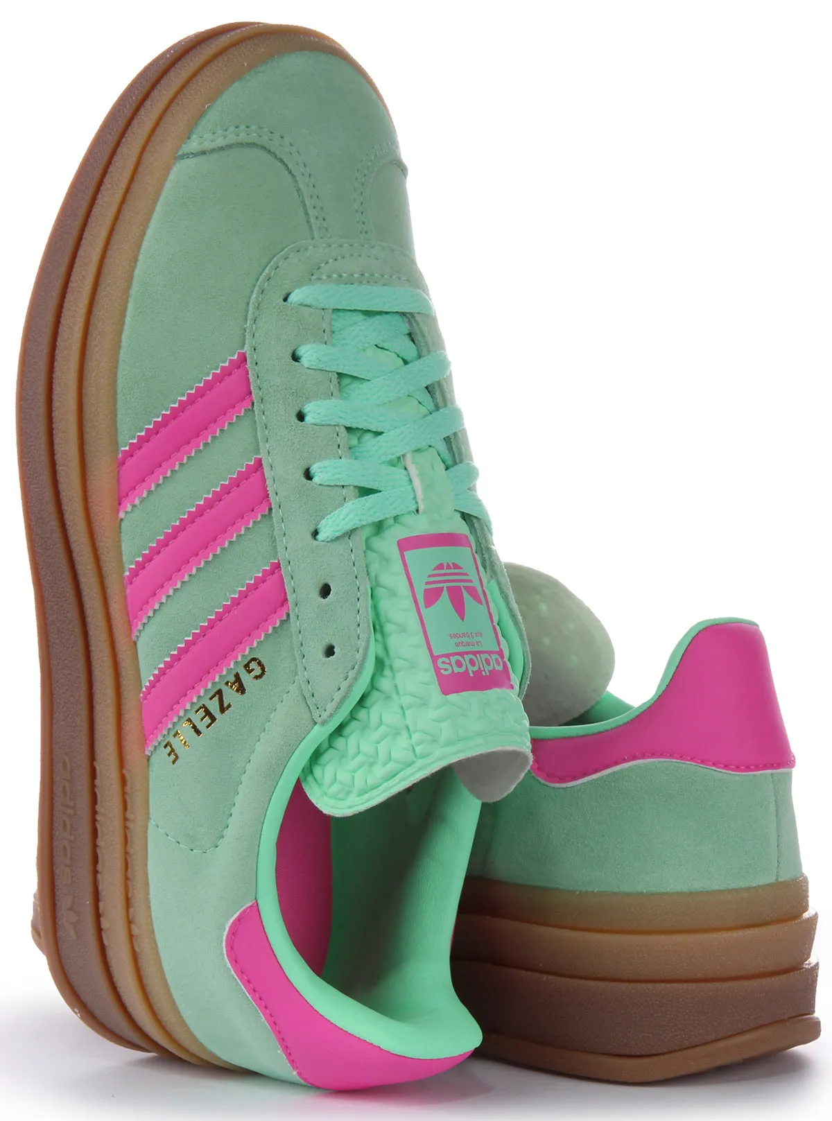 Adidas Gazelle Bold In Türkis Für Damen Schuhe Adidas