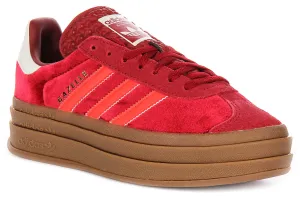 Adidas Gazelle Bold W in Rot für Damenschuhe Adidas