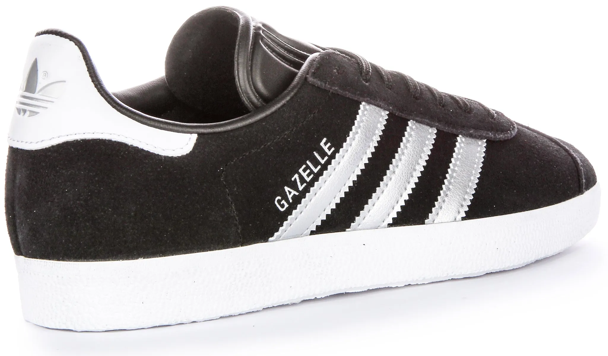 Adidas Gazelle in Schwarz Silber für Damen Schuhe Adidas