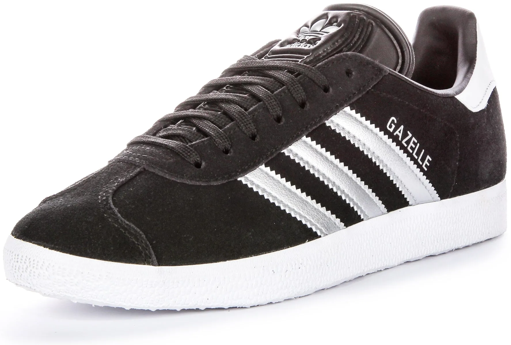 Adidas Gazelle in Schwarz Silber für Damen Schuhe Adidas