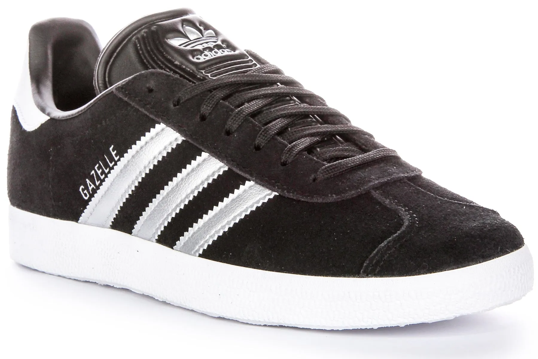 Adidas Gazelle in Schwarz Silber für Damen Schuhe Adidas