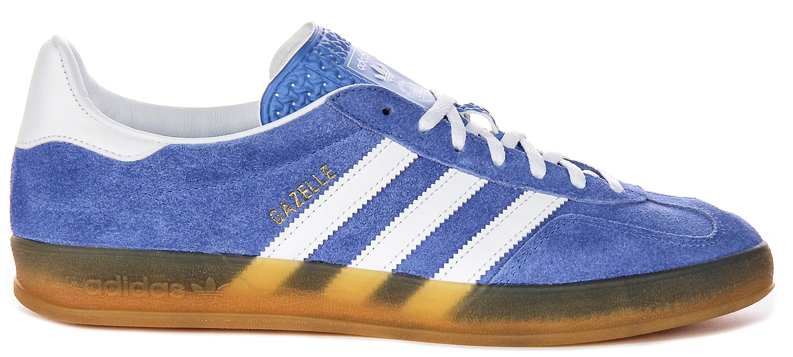 Adidas Gazelle Indoor In Blau Weiß Schuhe Adidas