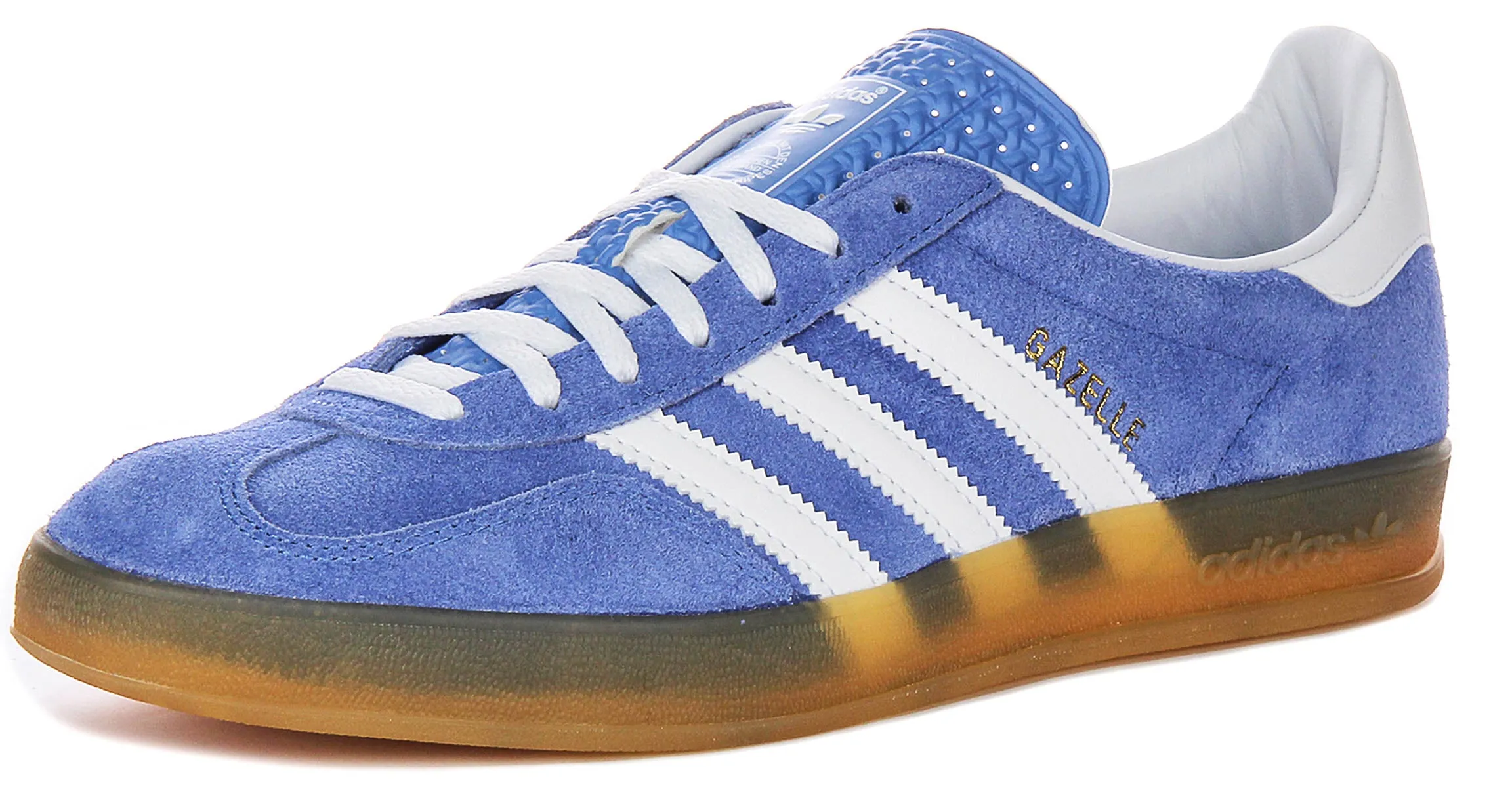 Adidas Gazelle Indoor In Blau Weiß Schuhe Adidas