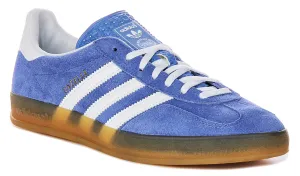 Adidas Gazelle Indoor In Blau Weiß Schuhe Adidas