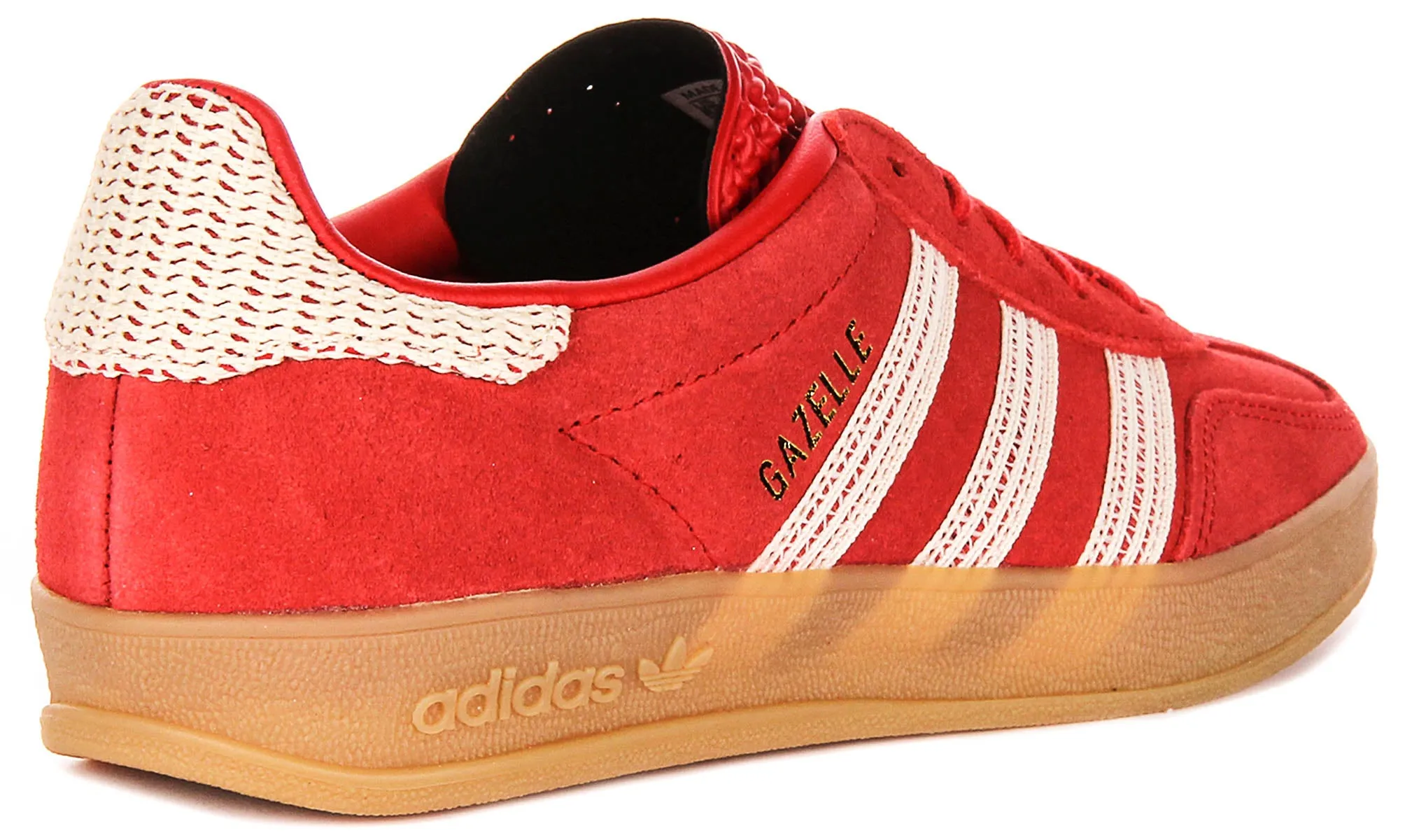 Adidas Gazelle Indoor In Rot Weiß Für Damen Schuhe Adidas