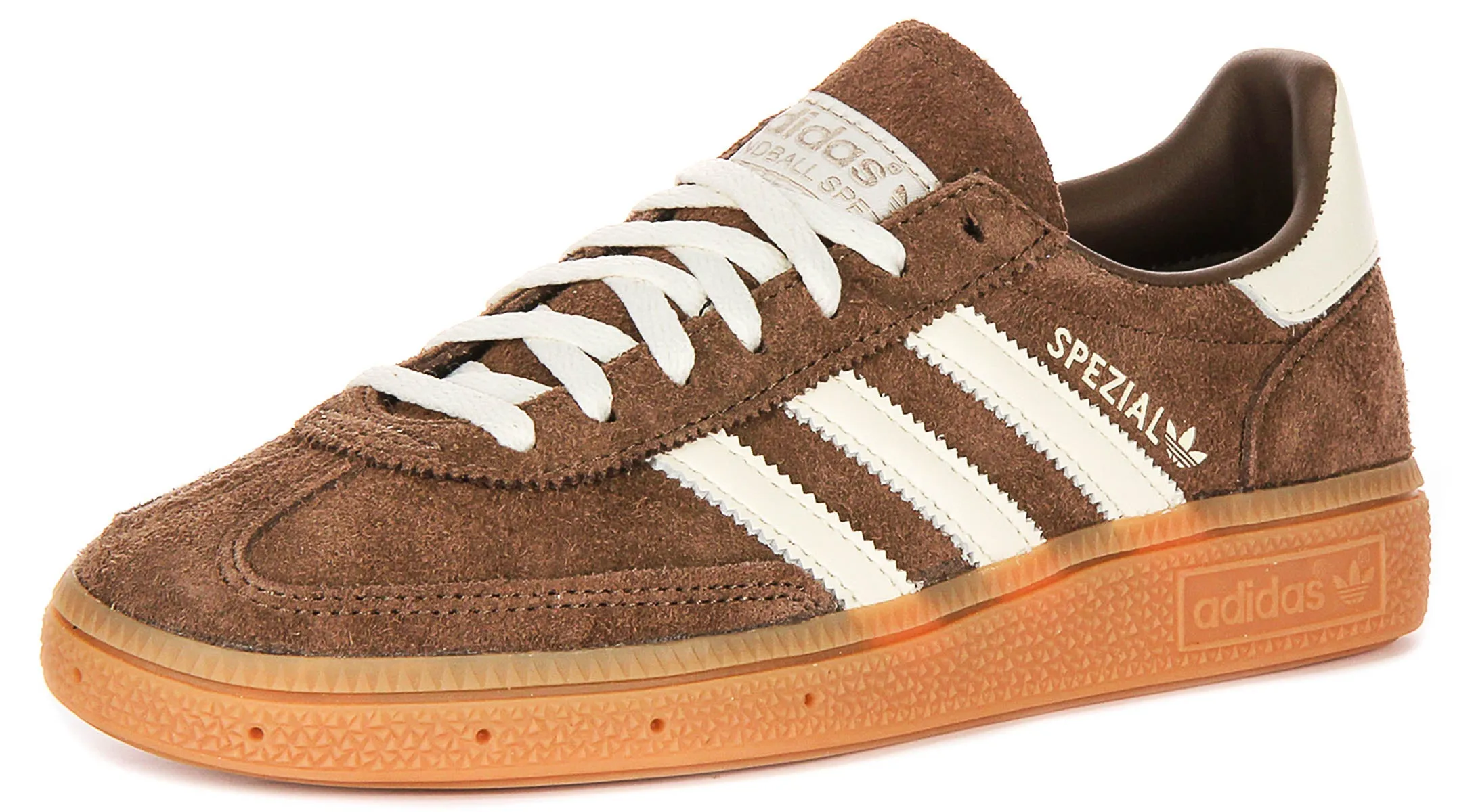 Adidas Handball Spezial in Braun Weiß für Damen Schuhe Adidas