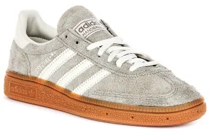Adidas Handball Spezial in Grau Weiß für Damen Schuhe Adidas