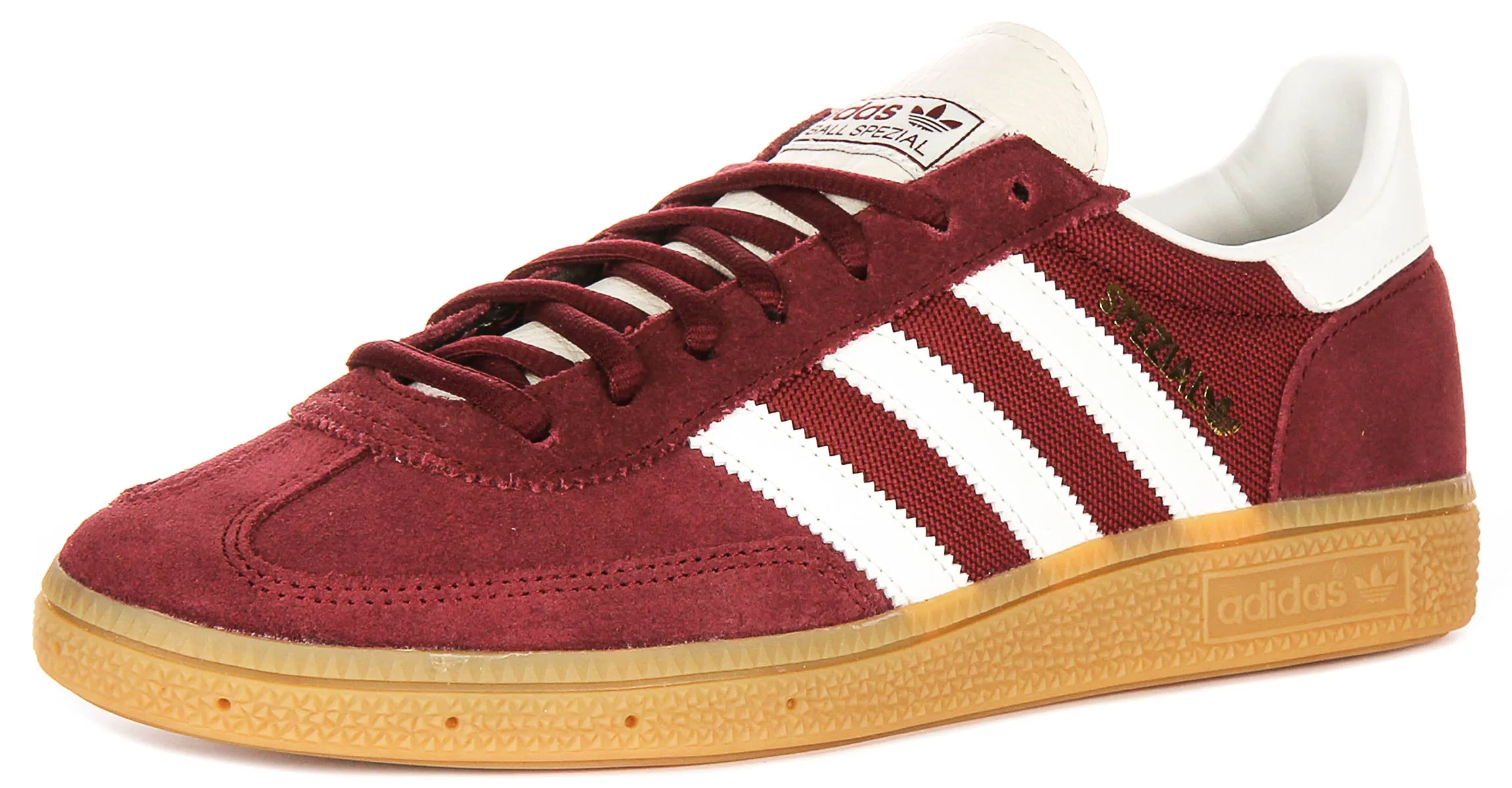 Adidas Handball Spezial in Weinrot für Damen Schuhe Adidas