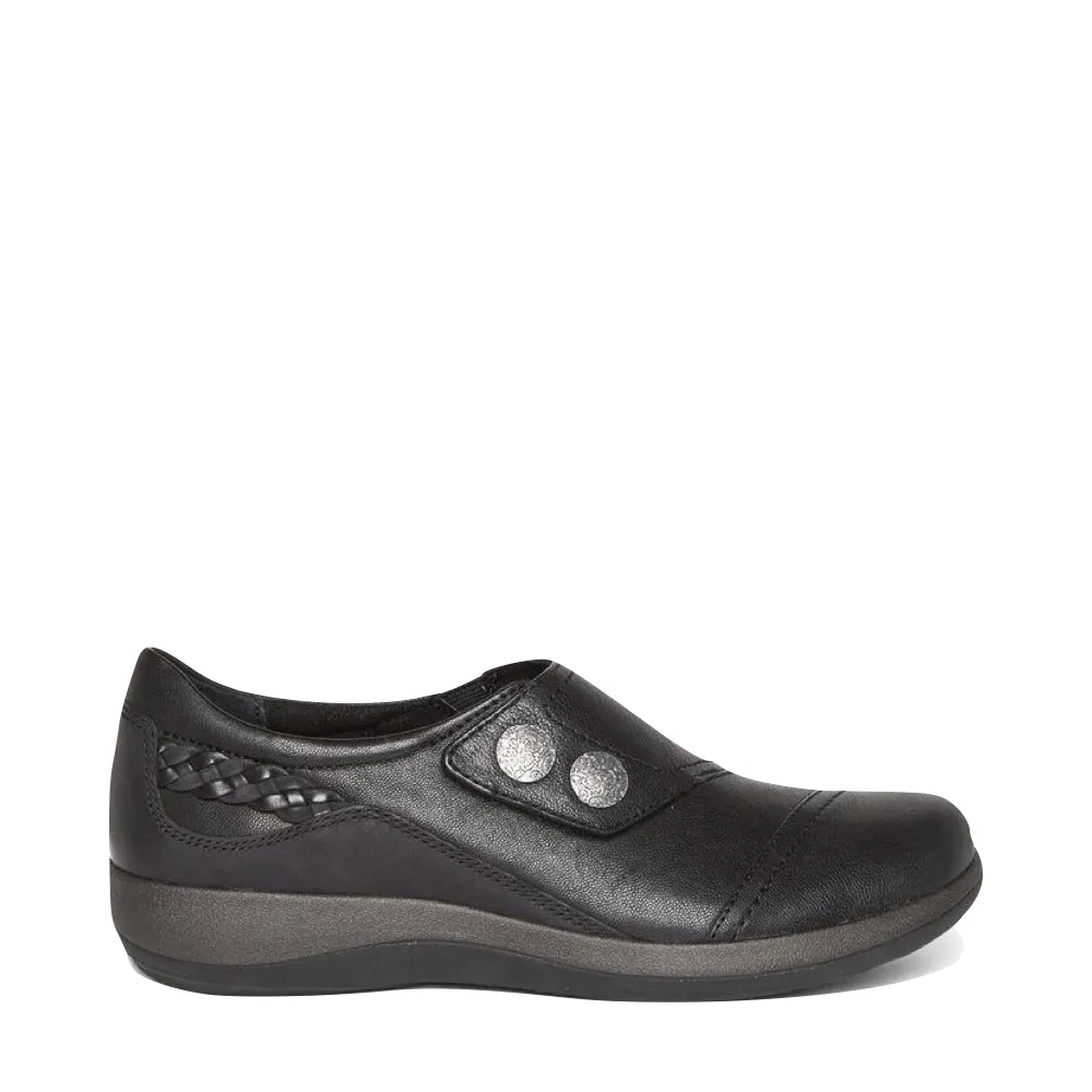 Aetrex Damen Karina Slip-On in Schwarz