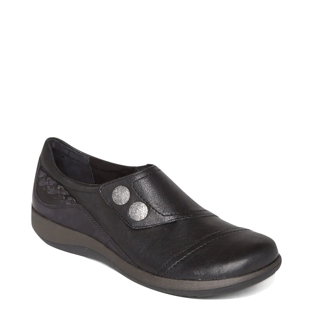 Aetrex Damen Karina Slip-On in Schwarz
