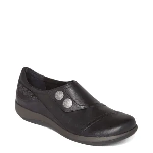 Aetrex Damen Karina Slip-On in Schwarz