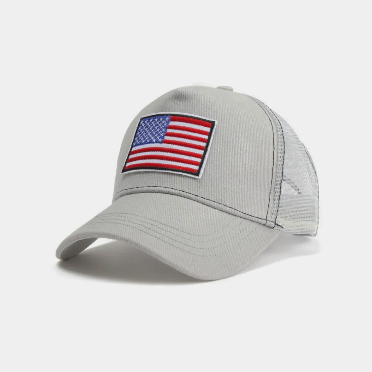 Amerikanische Flagge Trucker Cap mit verstellbarem Riemen ecco Schuhe