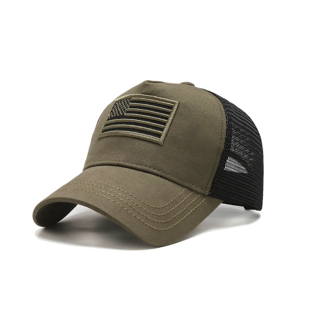 Amerikanische Flagge Trucker Cap mit verstellbarem Riemen ecco Schuhe
