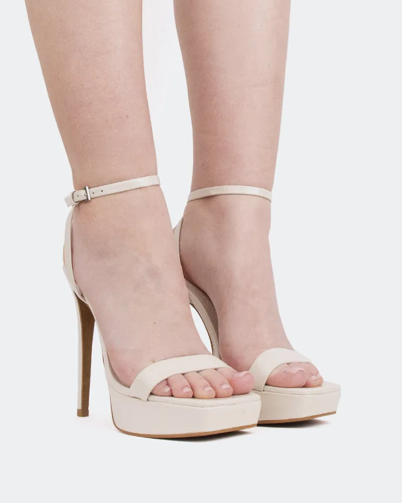 Anguila Off-White Leder