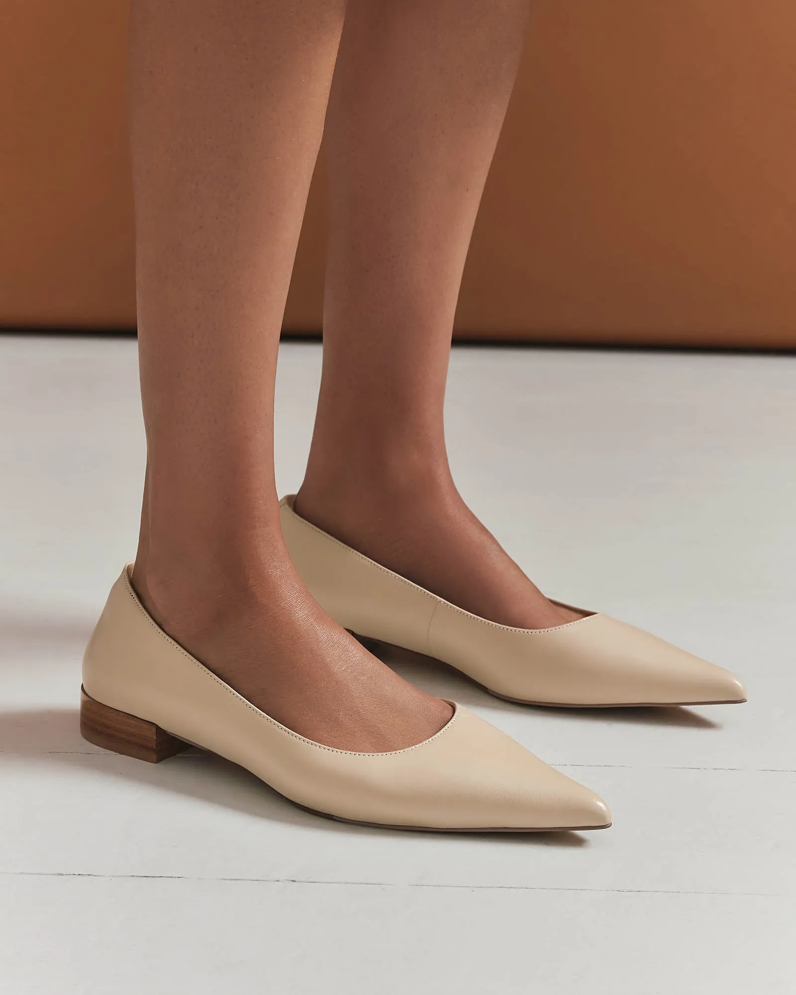 ANITA FLACHER SAND LEDER SANDALEN