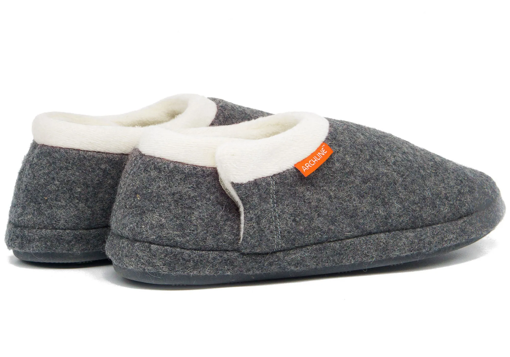 Archline Damen Hausschuhe mit geschlossener Spitze und orthopädischer Einlage - Bequeme Archline Schuhe