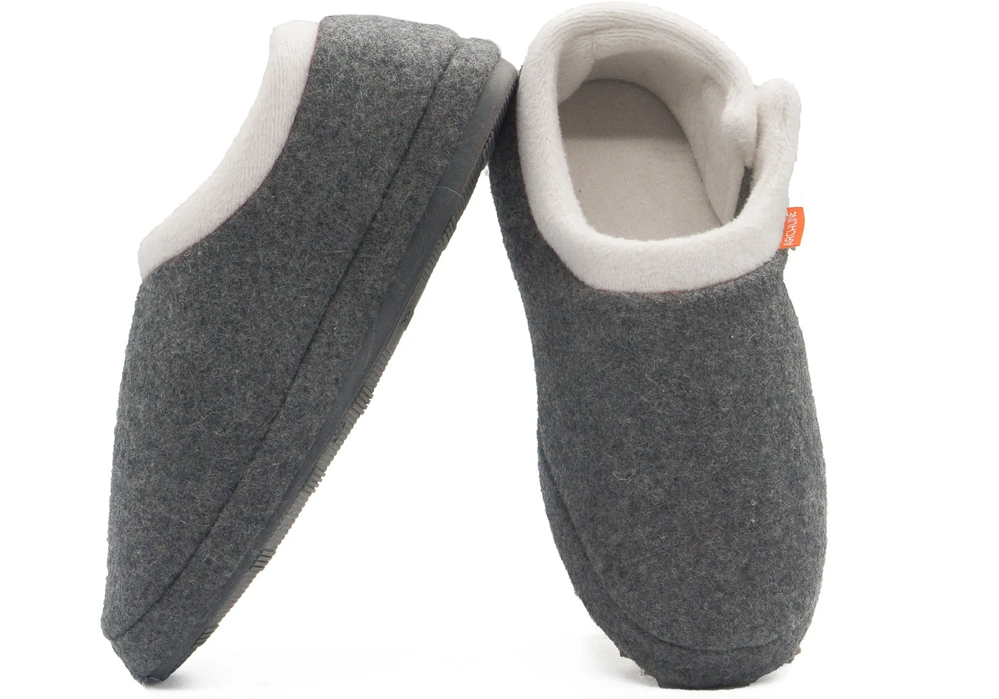 Archline Damen Hausschuhe mit geschlossener Spitze und orthopädischer Einlage - Bequeme Archline Schuhe
