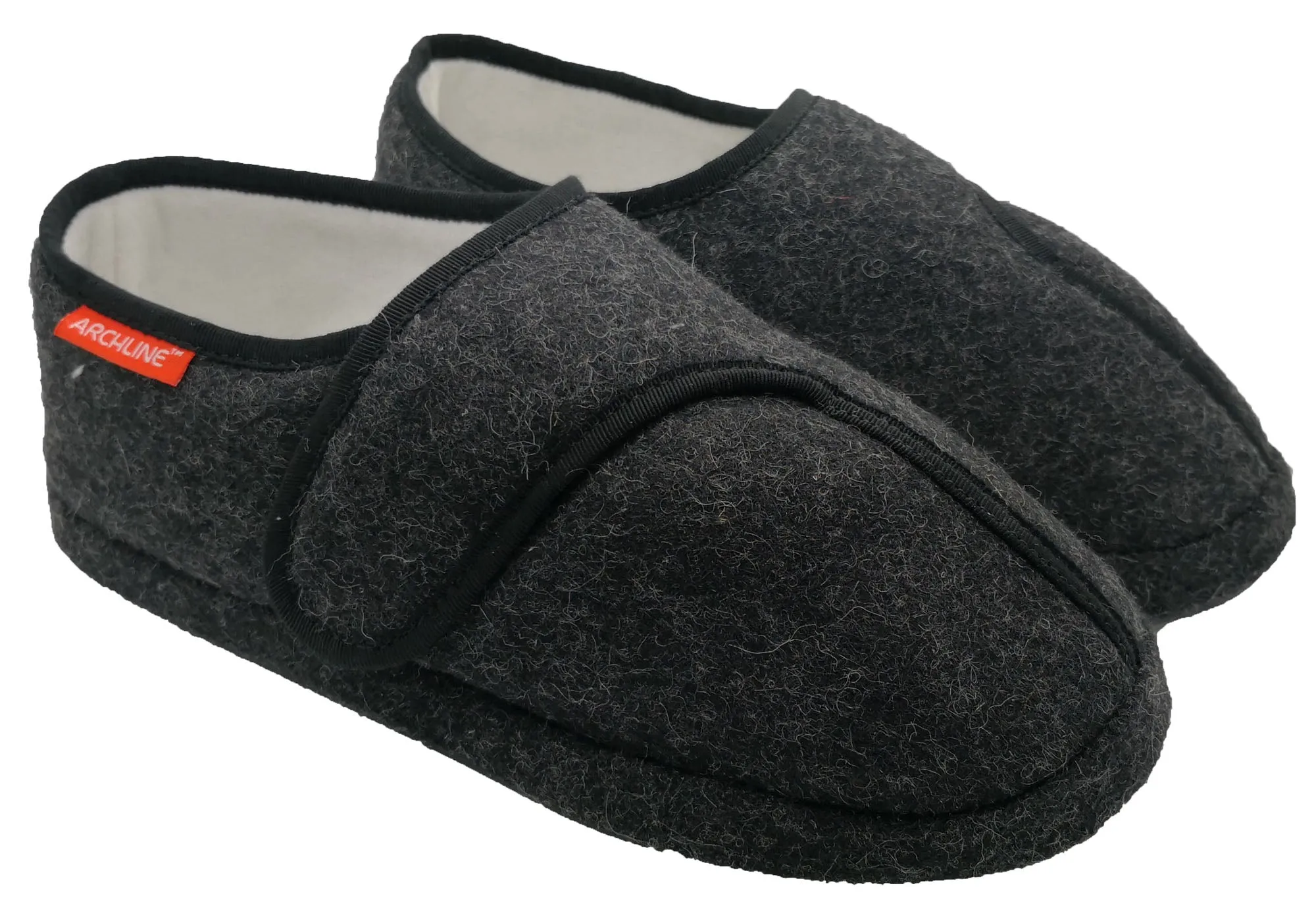 Archline Damen Orthopädische Hausschuhe mit geschlossener Spitze und Komfortsohle - Archline Schuhe