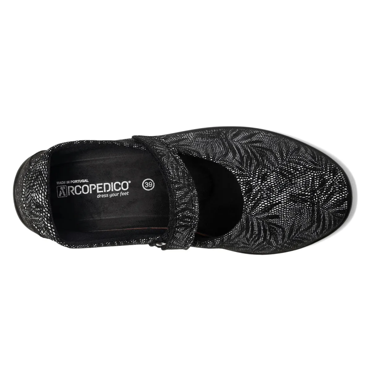 Arcopedico Damen Estrela Schwarz Palm