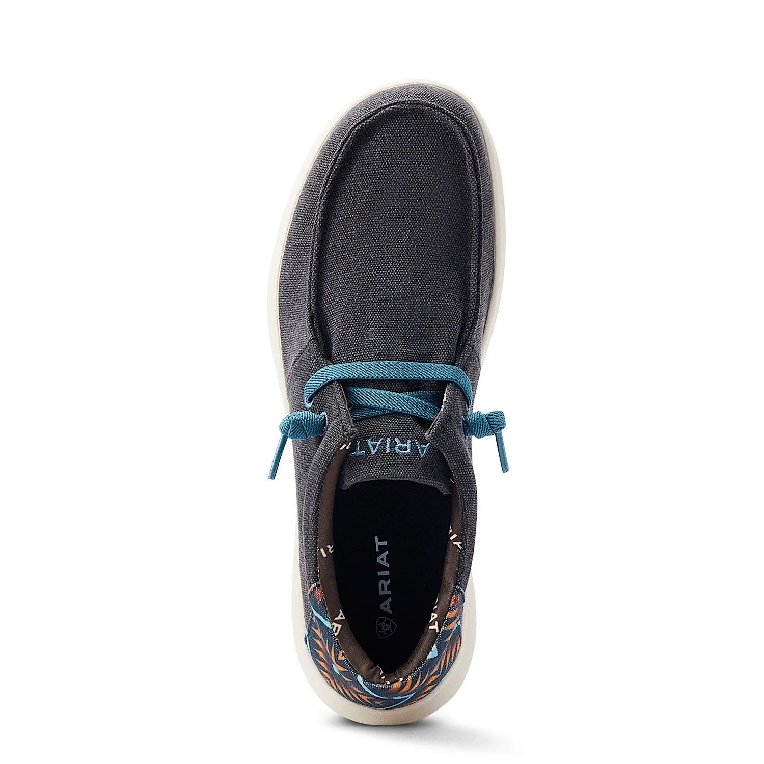 Ariat Herren Hilo Stretch Schnürung Anthrazit Blau/Blau Aztek Ariat Schuhe