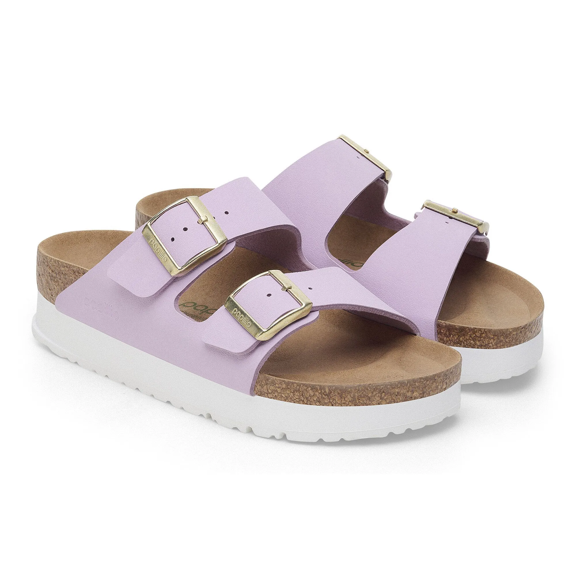 Arizona Plattform Vegan in Krokus von Birkenstock