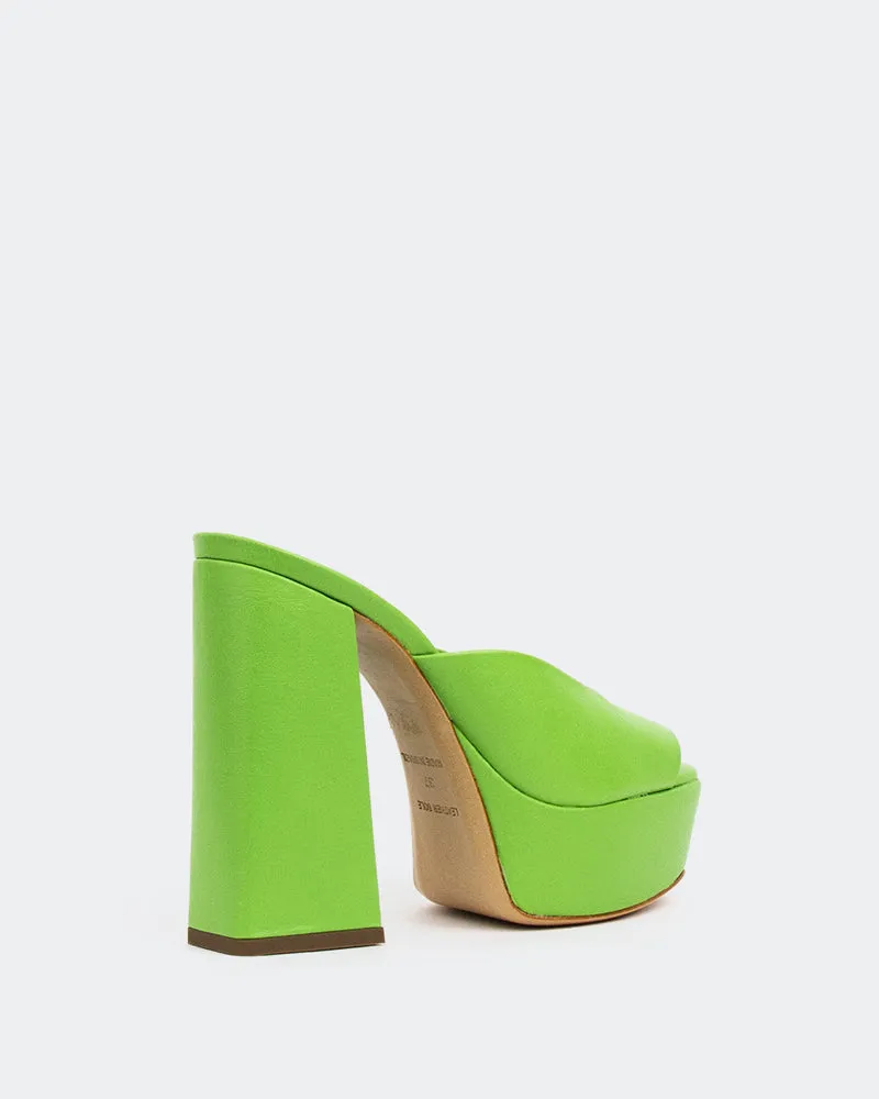 Asador, Grün Leder/Cuir Vert