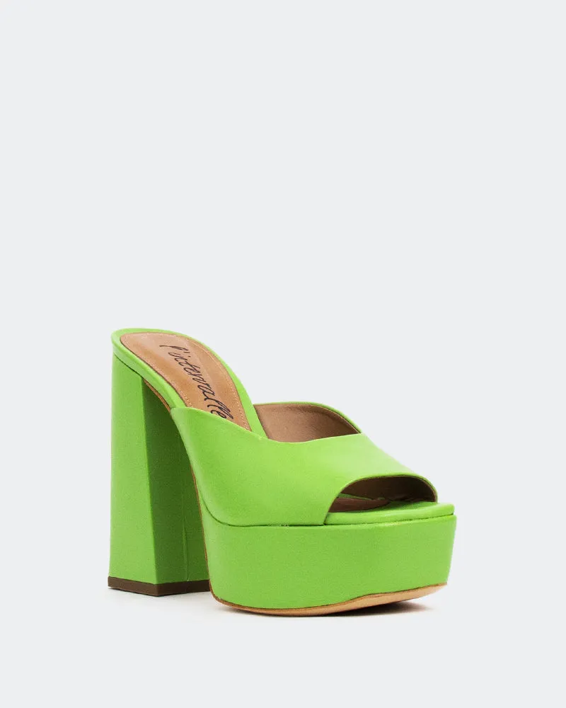 Asador, Grün Leder/Cuir Vert