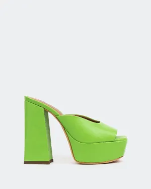 Asador, Grün Leder/Cuir Vert