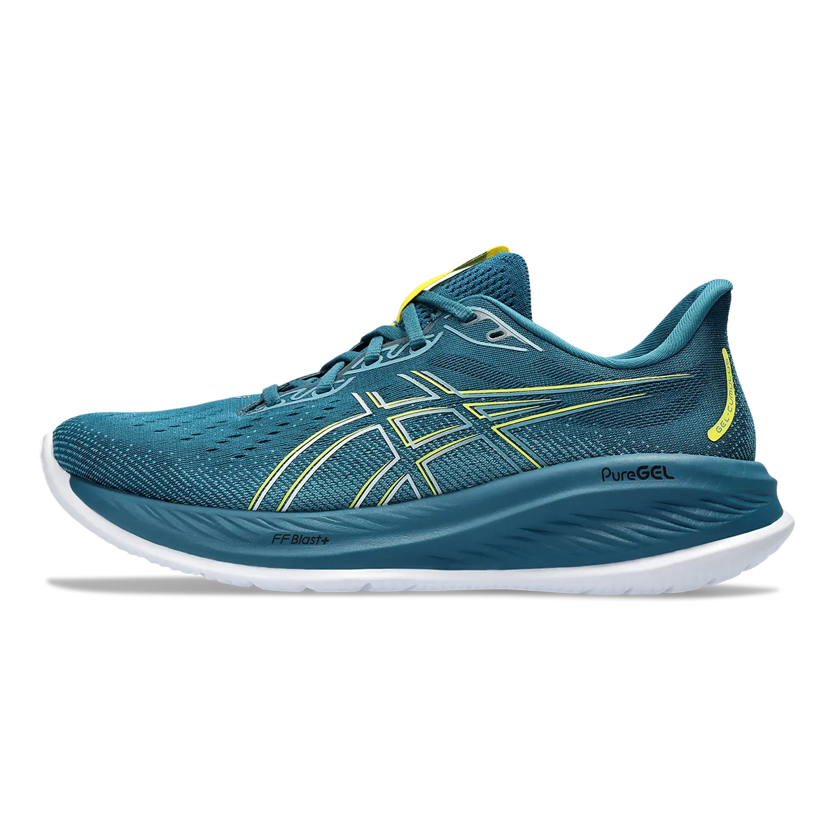 Asics Gel Cumulus 26 - Abendteal - Leuchtgelb