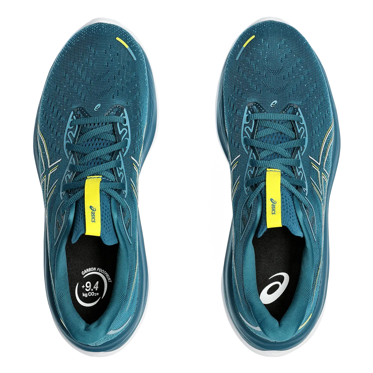 Asics Gel Cumulus 26 - Abendteal - Leuchtgelb