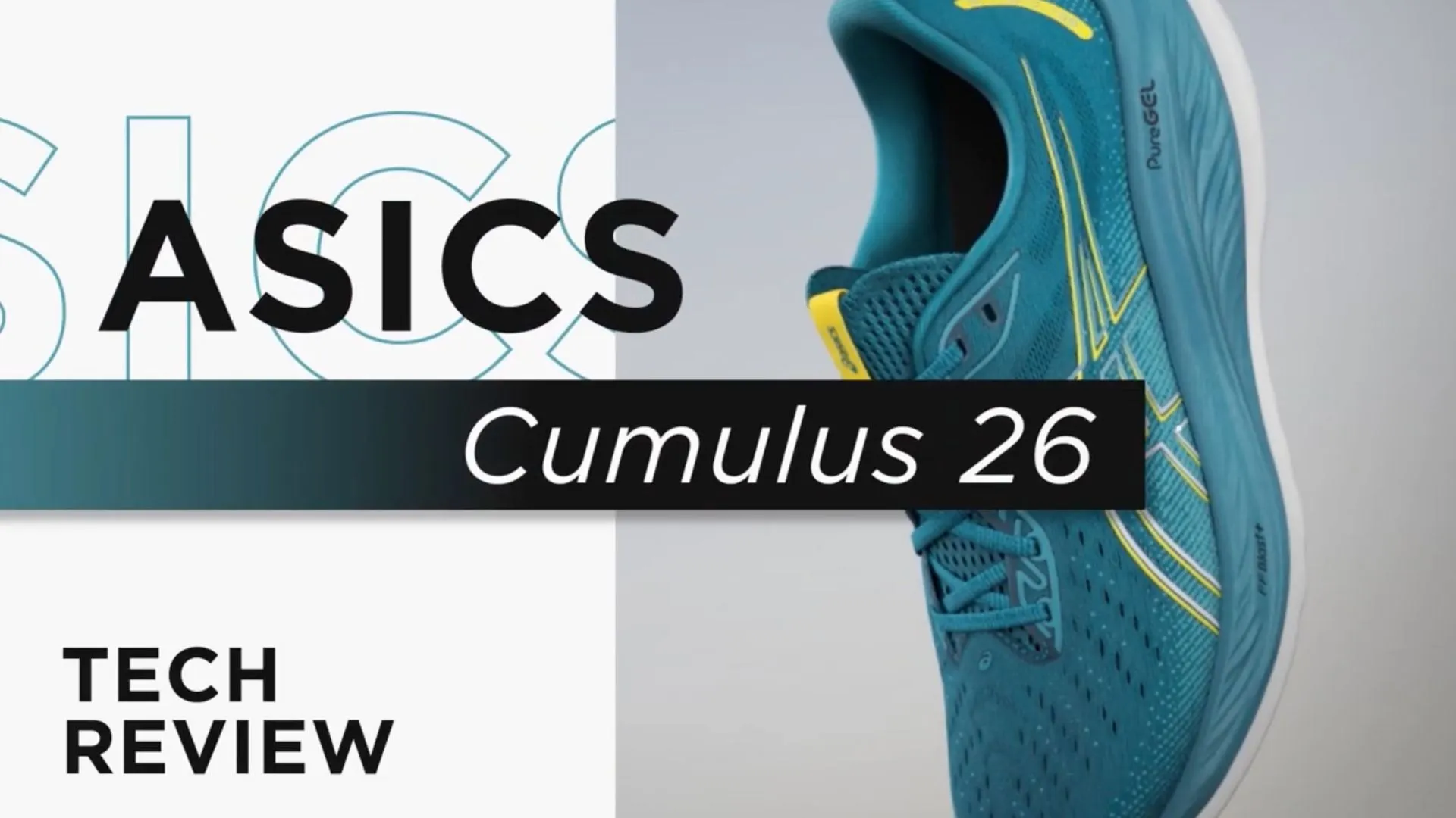 Asics Gel Cumulus 26 - Abendteal - Leuchtgelb