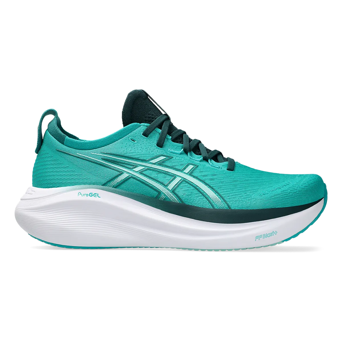 Asics Gel Nimbus 27 Welle Petrol - Sächsisch Grün