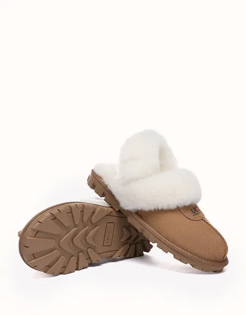 AUSTRALIAN SHEPHERD® Waffle Fluffy UGG Schuhe