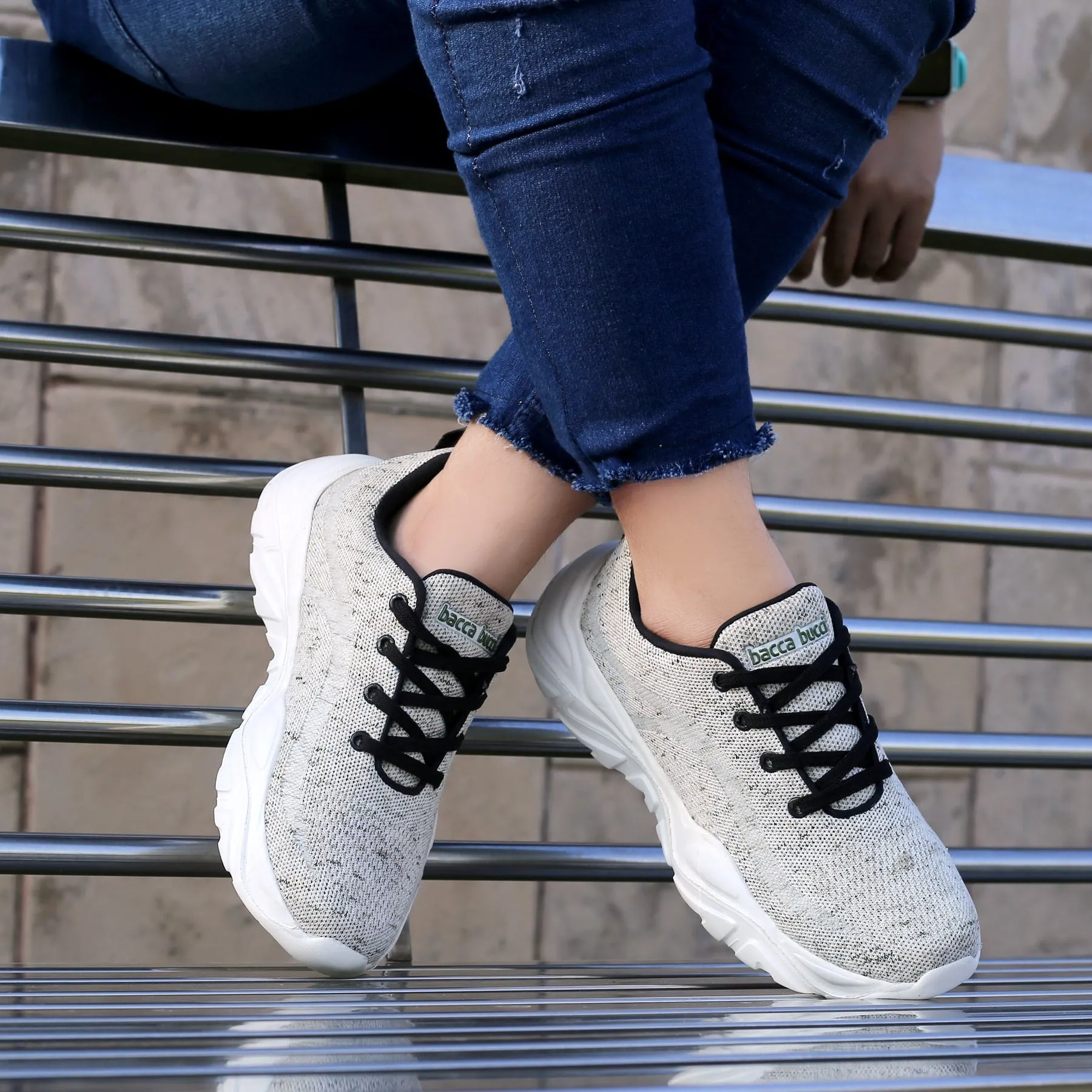 Bacca Bucci BUBBLES Damen Plateausneaker mit dicker Sohle