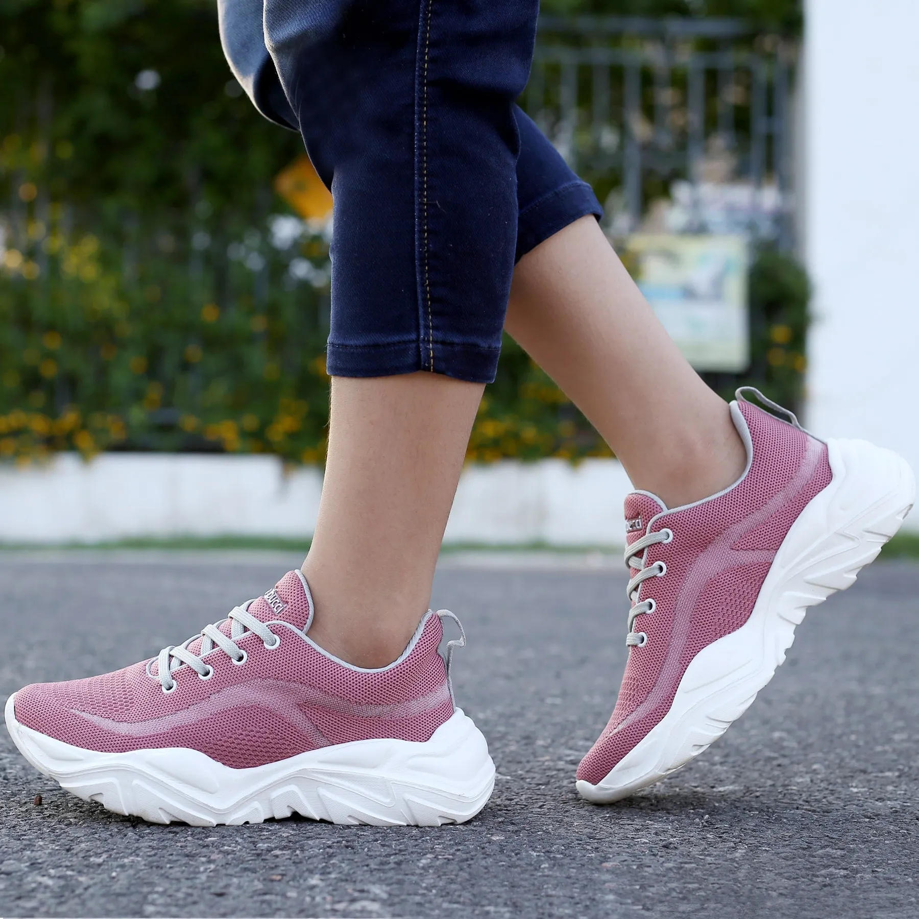 Bacca Bucci BUBBLES Damen Plateausneaker mit dicker Sohle