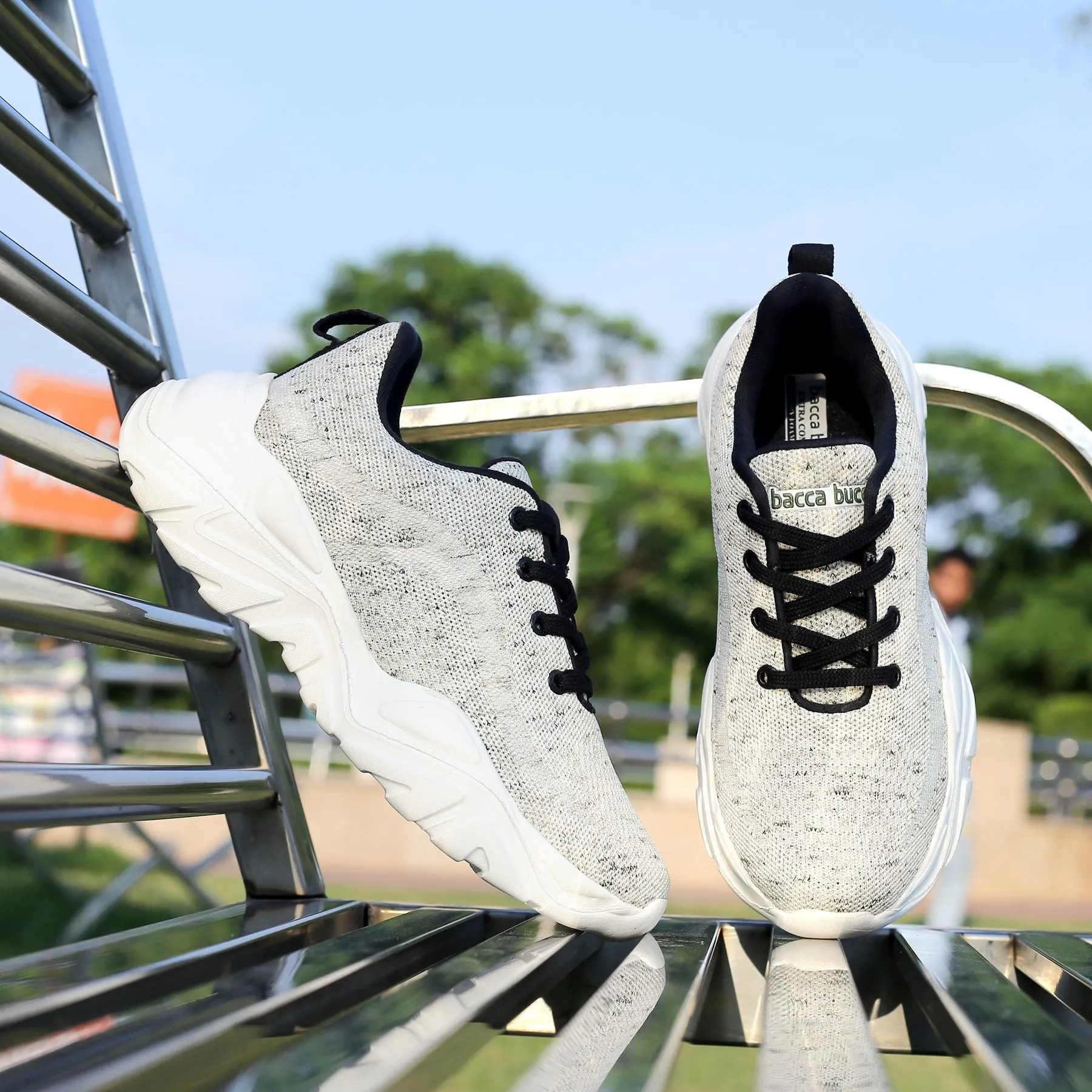 Bacca Bucci BUBBLES Damen Plateausneaker mit dicker Sohle