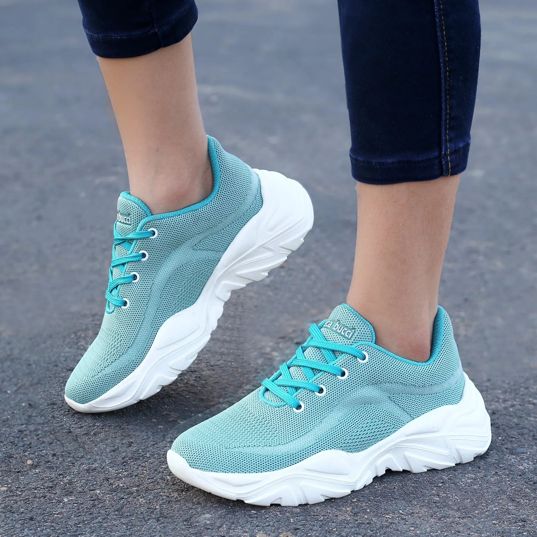 Bacca Bucci BUBBLES Damen Plateausneaker mit dicker Sohle