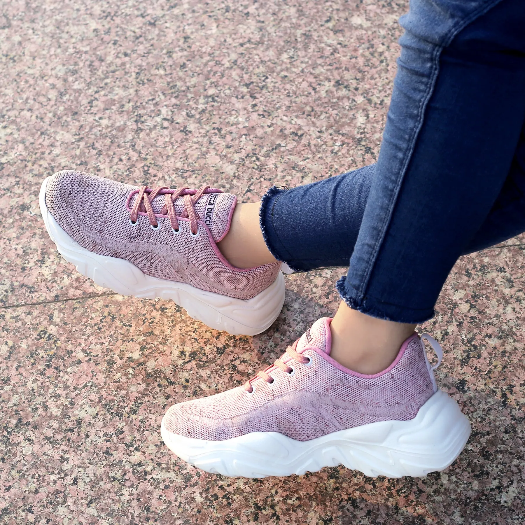 Bacca Bucci BUBBLES Damen Plateausneaker mit dicker Sohle
