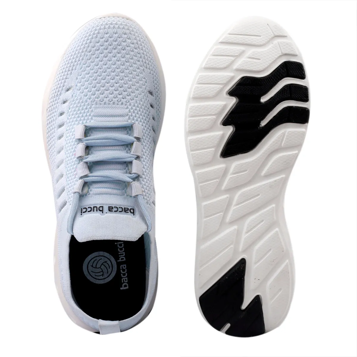 Bacca Bucci FISHJET Damen Walking Schuhe | Himmelblaue Damen Schuhe für Fitness, Training & Laufen