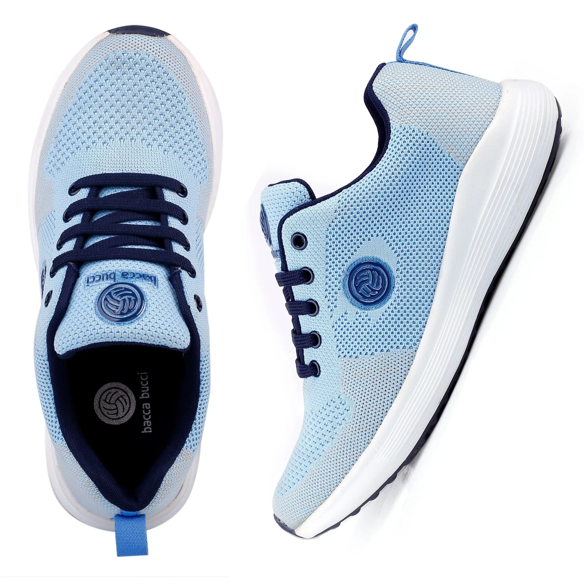 Bacca Bucci TOKYO Sneaker für Damen | Orangefarbene Damenschuhe für Casual-Spaziergänge, Training & Gym
