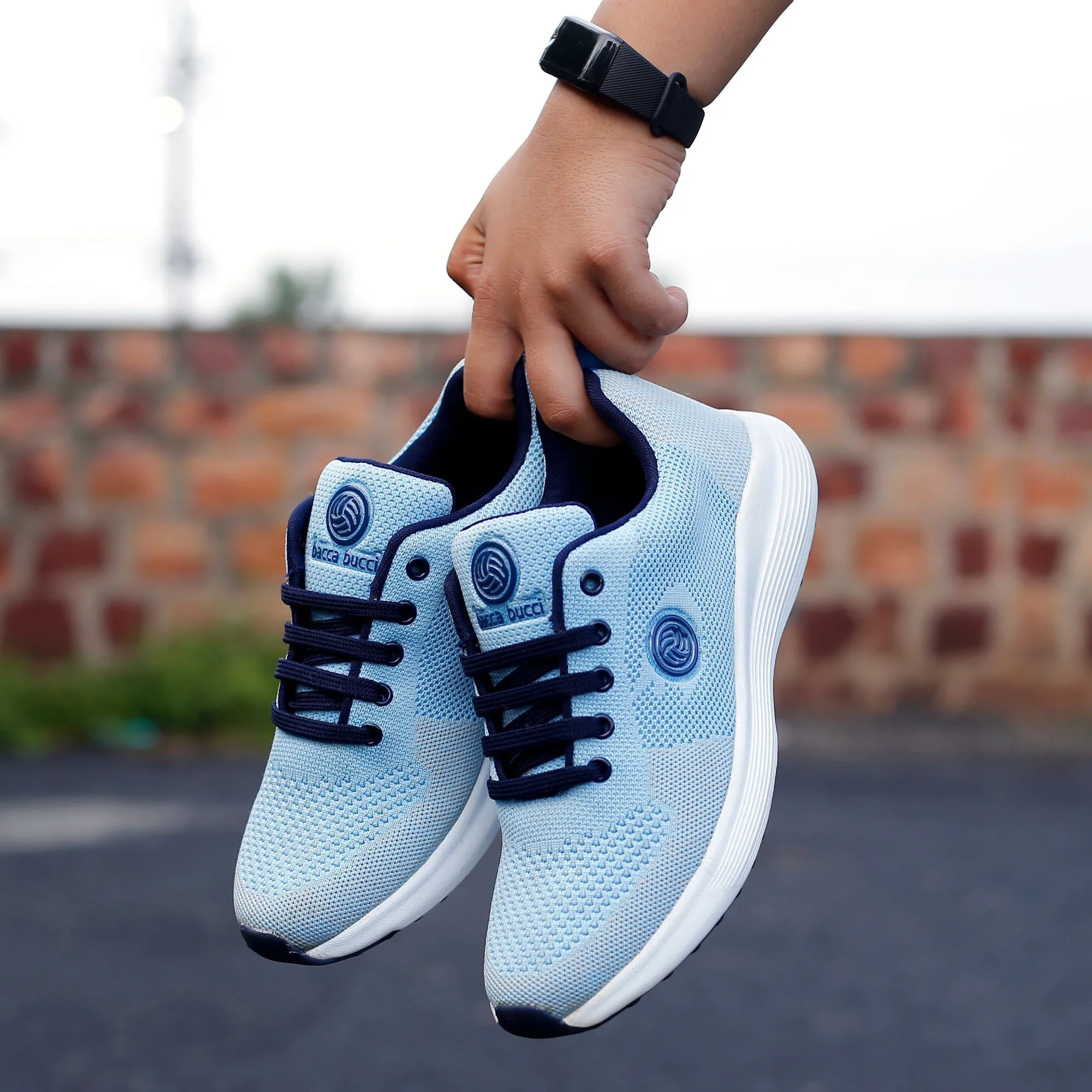 Bacca Bucci TOKYO Sneaker für Damen | Orangefarbene Damenschuhe für Casual-Spaziergänge, Training & Gym