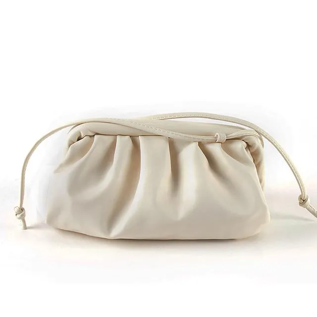 Tasche für Damen Cloud Tasche Weiches Leder Madame Tasche Einzelschulter Schräge Knödeltasche Handtasche Tages Clutch Taschen Messenger Tasche Fashion Nova Taschen
