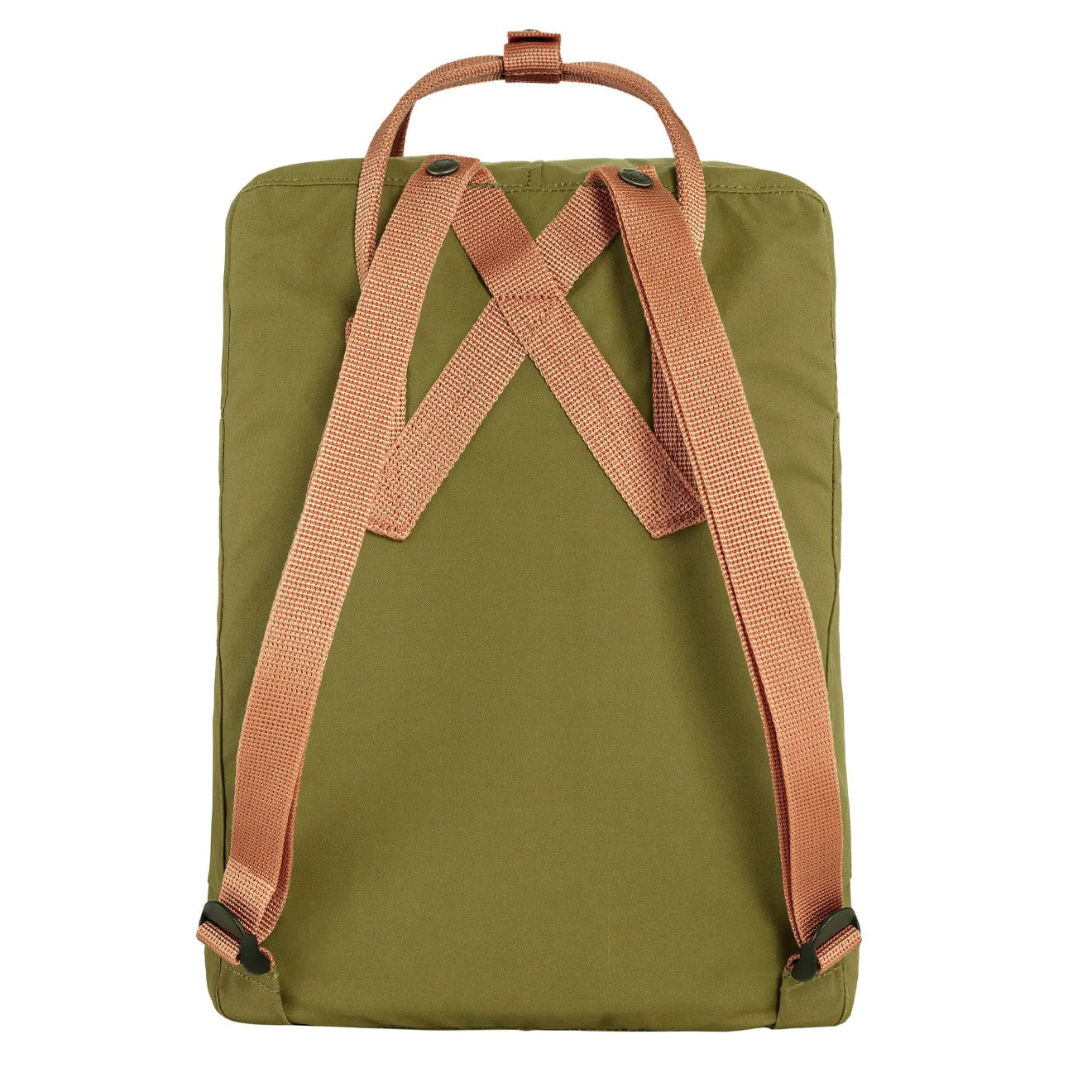 Fjällräven Rucksack Herren Fjällräven Kanken Classic Rucksack Laubgrün / Pfirsichsand