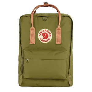 Fjällräven Rucksack Herren Fjällräven Kanken Classic Rucksack Laubgrün / Pfirsichsand