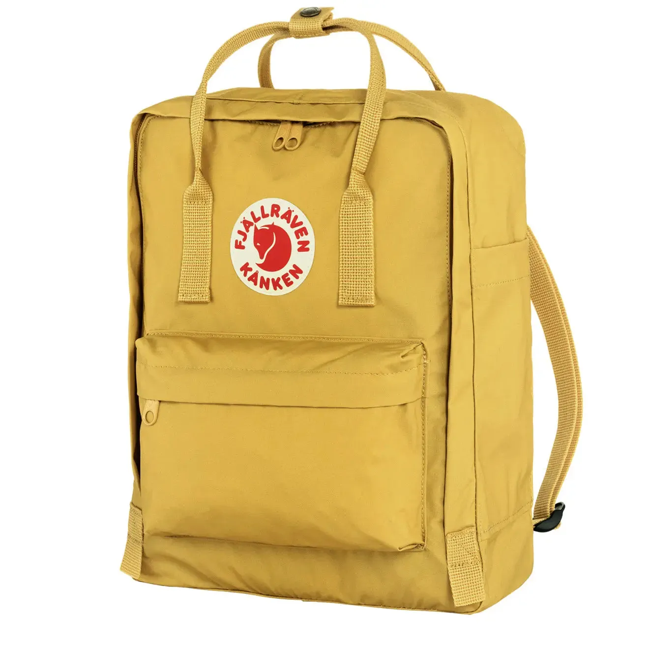 Taschen Fjällräven Rucksack Herren Fjällräven Kanken Klassischer Rucksack Kantarell