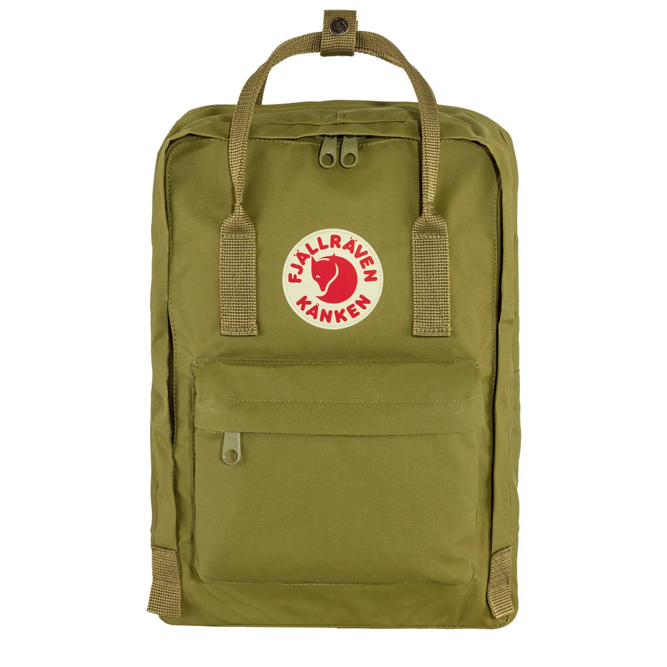Fjällräven Rucksack für Herren Fjällräven Kanken Laptop 13 Laubgrün