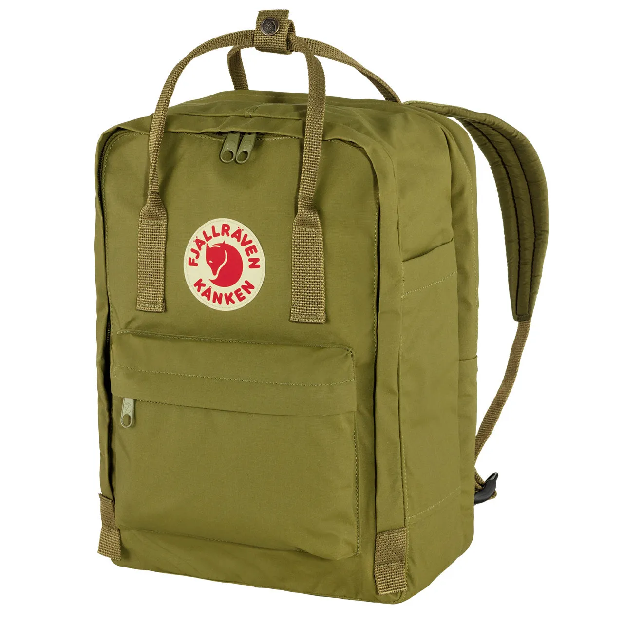 Fjällräven Rucksack für Herren Fjällräven Kanken Laptop 13 Laubgrün